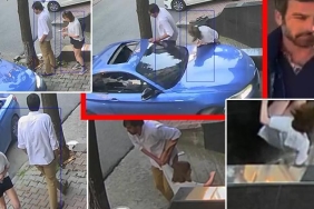 Bayrampaşa’da eski eş dehşeti kamerada: Üzerine arabayı sürdü