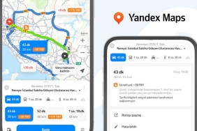 Yandex Maps yeni geliştirdiği özelliğiyle güzergah boyunca yol ücretlerini gösteriyor